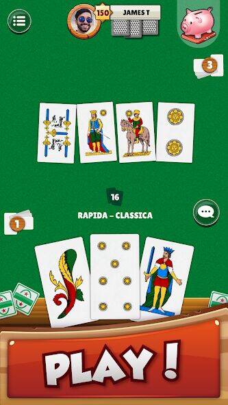 Скачать взломанную Scopa - Italian Card Game [Много денег] MOD apk на Андроид