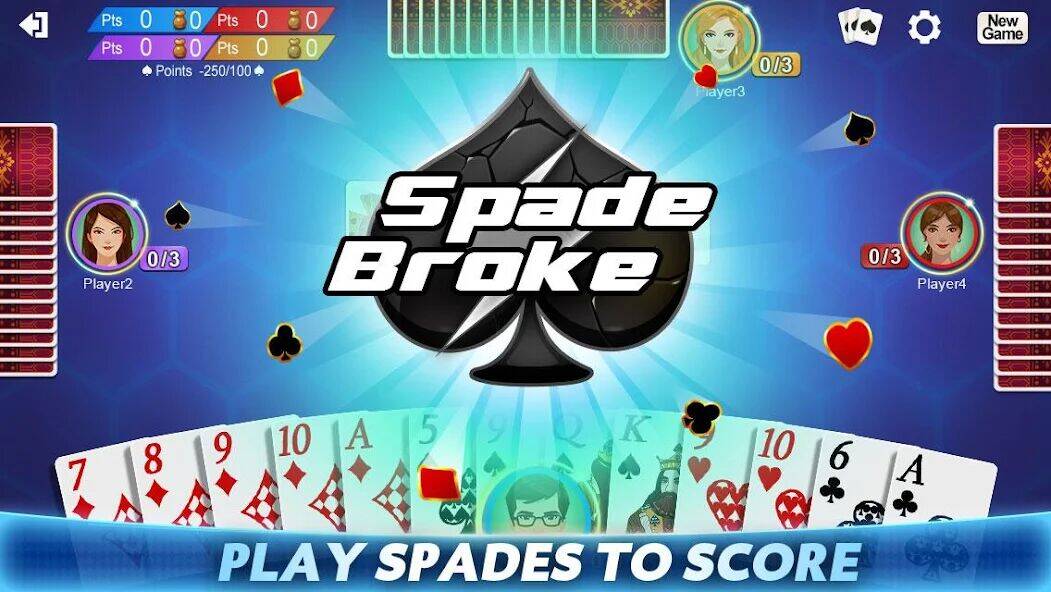 Скачать взломанную Spades [Мод меню] MOD apk на Андроид