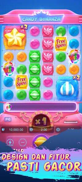 Скачать взломанную Candy Bonanza Slot PG Soft [Много монет] MOD apk на Андроид