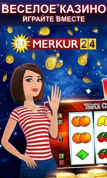Скачать взломанную Merkur24 Casino [Бесплатные покупки] MOD apk на Андроид