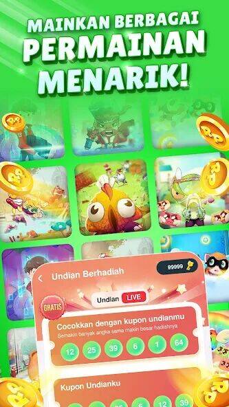 Скачать взломанную MAGER - Game Penghasil Uang [Бесплатные покупки] MOD apk на Андроид