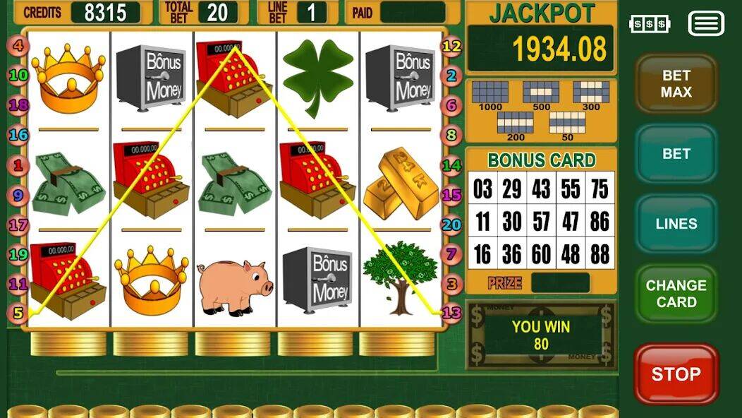 Скачать взломанную Money Slot Machine [Много денег] MOD apk на Андроид