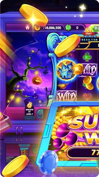Скачать взломанную Super Jackpot - Casino Slots [Мод меню] MOD apk на Андроид