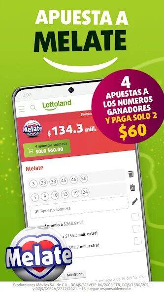 Скачать взломанную Lottoland - Lotería y apuestas [Много монет] MOD apk на Андроид