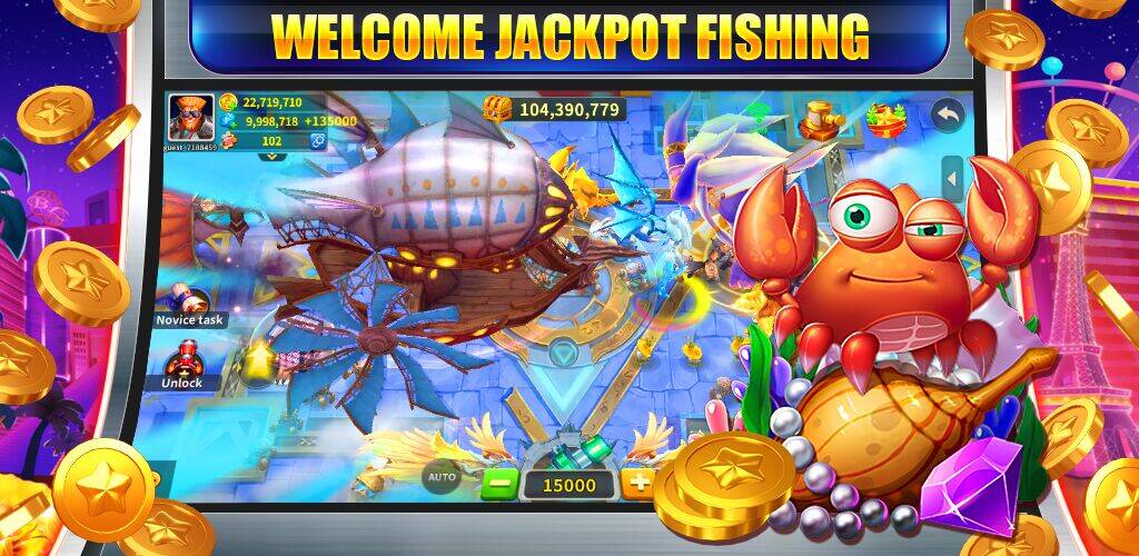 Скачать взломанную Dragon King Fishing Slot [Много монет] MOD apk на Андроид