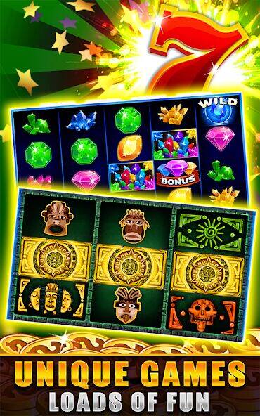 Скачать взломанную Golden Slots: Слоты казино [Много денег] MOD apk на Андроид