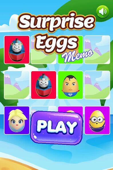 Скачать взломанную Surprise Eggs Memo [Бесплатные покупки] MOD apk на Андроид