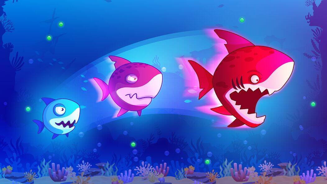 Скачать взломанную Eat Fish.IO : Aquarium Battle [Бесплатные покупки] MOD apk на Андроид