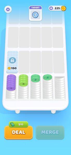 Скачать взломанную Coin Sort [Много монет] MOD apk на Андроид