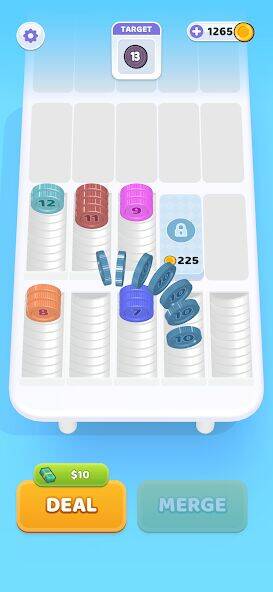 Скачать взломанную Coin Sort [Много монет] MOD apk на Андроид