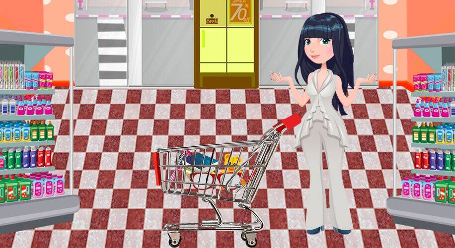 Скачать взломанную покупка девушка в супермаркете [Много денег] MOD apk на Андроид