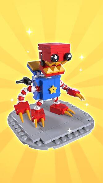 Скачать взломанную Magnet Block Toy: 3D Build [Бесплатные покупки] MOD apk на Андроид