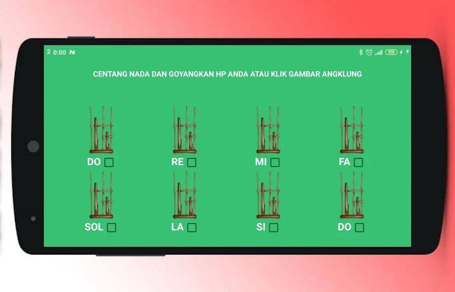 Скачать взломанную Angklung Instrument [Мод меню] MOD apk на Андроид