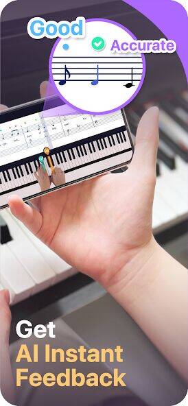 Скачать взломанную Simpia: Learn Piano Super Fast [Мод меню] MOD apk на Андроид