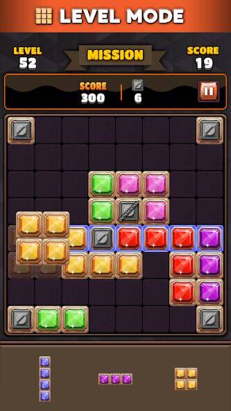 Скачать взломанную Block Puzzle 8x8 [Много монет] MOD apk на Андроид