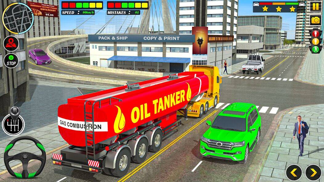 Скачать взломанную Offroad Oil Tanker Truck Games [Много монет] MOD apk на Андроид