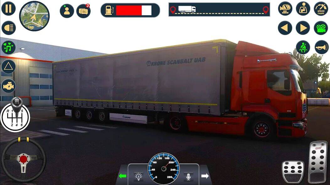 Скачать взломанную евро грузовой симулятор 3d [Мод меню] MOD apk на Андроид