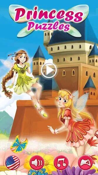 Скачать взломанную принцесса и девочек Пазлы [Мод меню] MOD apk на Андроид