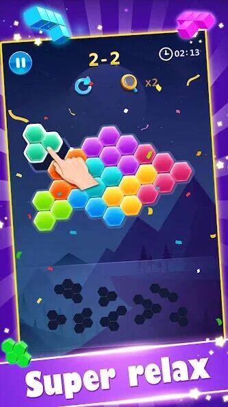 Скачать взломанную Block Gems: Block Puzzle Games [Много монет] MOD apk на Андроид