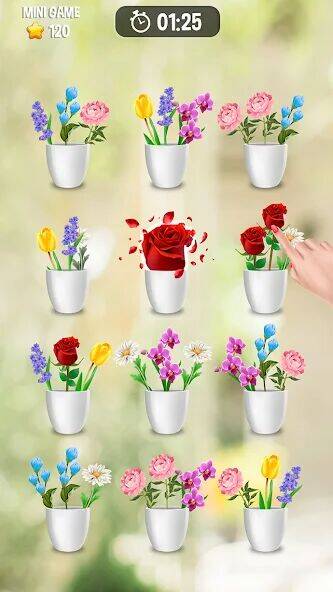 Скачать взломанную Zen Blossom: Flower Tile Match [Мод меню] MOD apk на Андроид