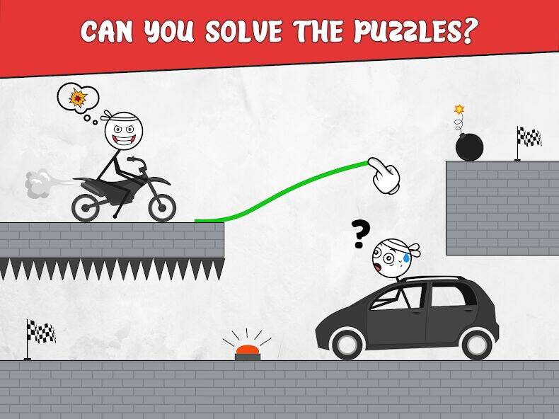 Скачать взломанную Draw Bridge: Puzzle Games [Много денег] MOD apk на Андроид