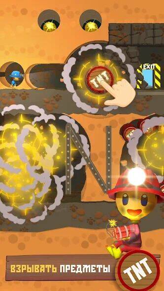 Скачать взломанную Mine Rescue: Игра Головоломка [Мод меню] MOD apk на Андроид