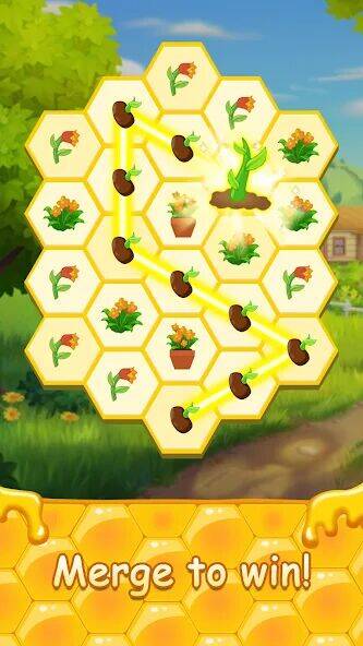 Скачать взломанную Honey Bottles - merge puzzle [Мод меню] MOD apk на Андроид