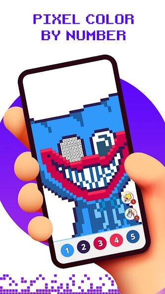 Скачать взломанную Pixel by Number - Pixel Art [Бесплатные покупки] MOD apk на Андроид