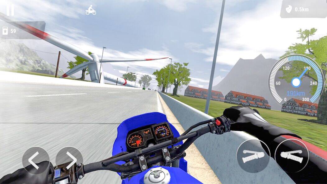 Скачать взломанную Мотоциклы: Драг Рейсинг Гонки [Много монет] MOD apk на Андроид