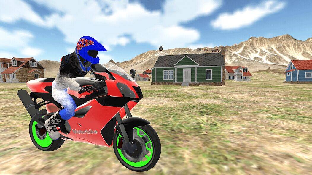 Скачать взломанную Мотоцикл гоночная игра [Много денег] MOD apk на Андроид