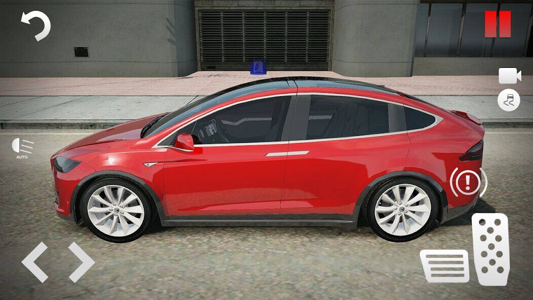 Скачать взломанную Electric Tesla Model X Driver [Много денег] MOD apk на Андроид