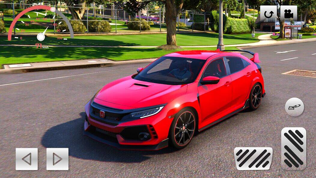 Скачать взломанную Civic Simulator: Honda Type R [Бесплатные покупки] MOD apk на Андроид