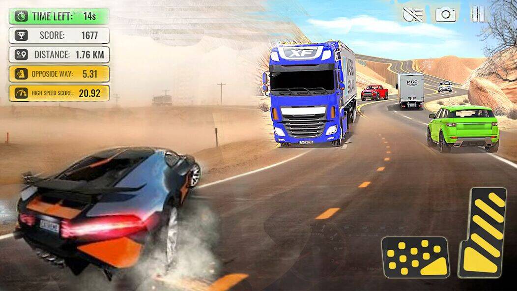 Скачать взломанную Traffic Racer Traffic Games [Мод меню] MOD apk на Андроид
