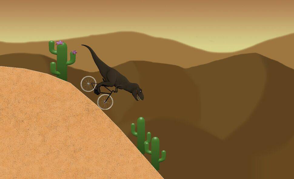 Скачать взломанную Jurassic Doom Cycling Extreme [Много денег] MOD apk на Андроид