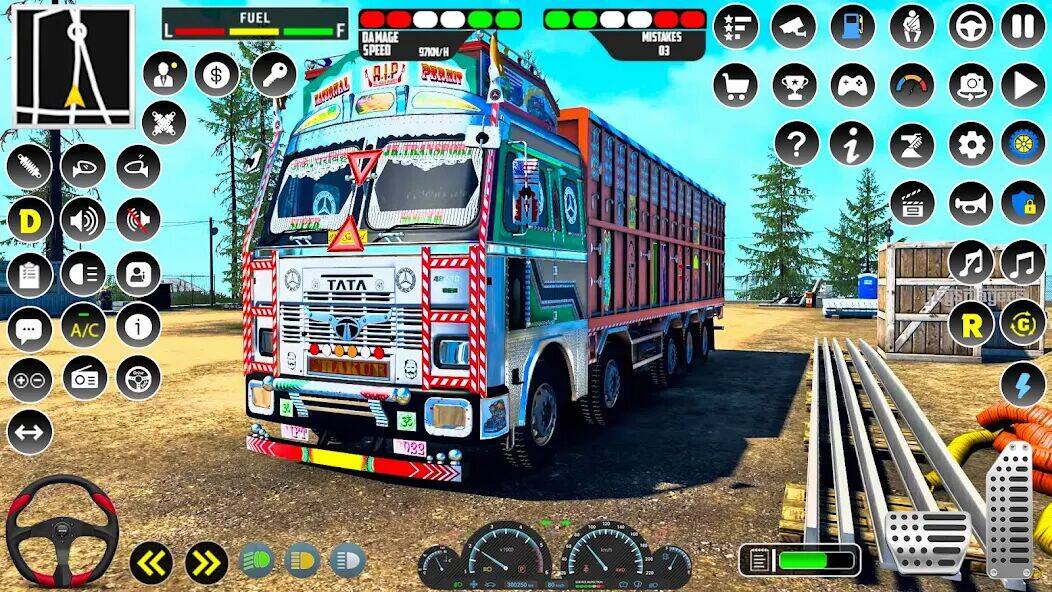 Скачать взломанную Внедорожные грузовые игры 3d [Бесплатные покупки] MOD apk на Андроид