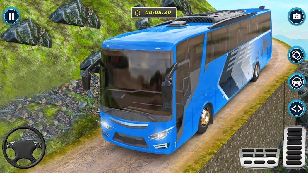 Скачать взломанную Автобус Игры Автобус Вождение [Мод меню] MOD apk на Андроид