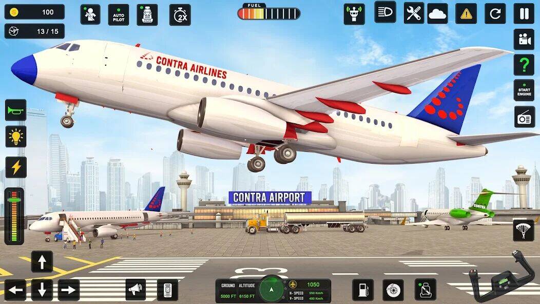 Скачать взломанную City Pilot Cargo Plane Games [Бесплатные покупки] MOD apk на Андроид