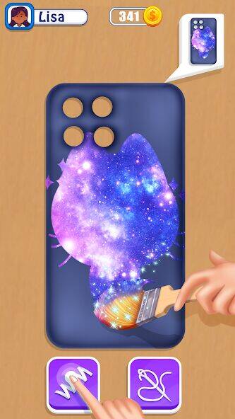 Скачать взломанную Чехлы для телефона DIY Игры [Бесплатные покупки] MOD apk на Андроид