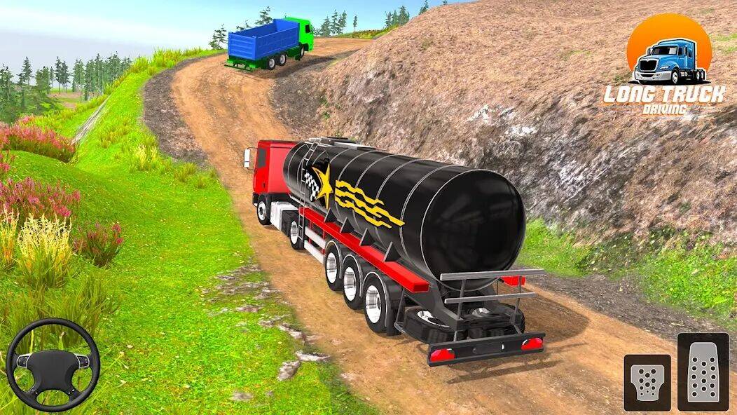 Скачать взломанную Oil Tanker - Truck Driving [Бесплатные покупки] MOD apk на Андроид