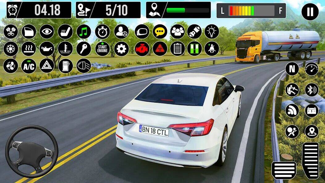 Скачать взломанную Автомобильные игры 3D: Вождени [Бесплатные покупки] MOD apk на Андроид