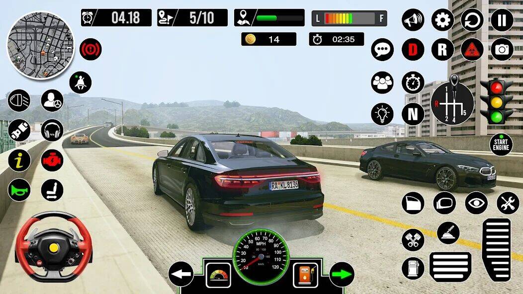 Скачать взломанную Автомобильные игры 3D: Вождени [Бесплатные покупки] MOD apk на Андроид