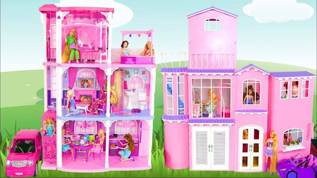 Скачать взломанную Doll House Design: Girl Games [Бесплатные покупки] MOD apk на Андроид