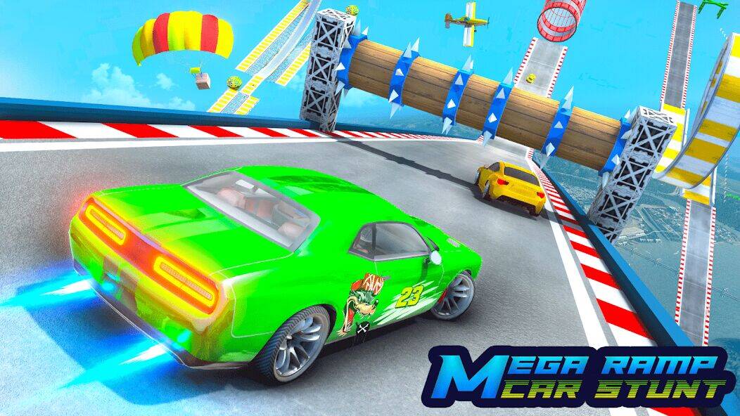 Скачать взломанную Ramp Car Games: GT Car Stunts [Бесплатные покупки] MOD apk на Андроид