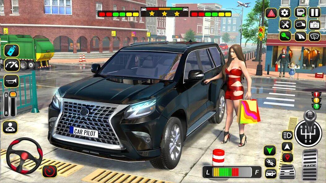 Скачать взломанную Driving School City Car Games [Бесплатные покупки] MOD apk на Андроид