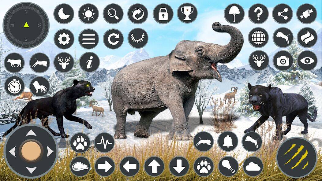 Скачать взломанную черная пантера: жизнь животных [Бесплатные покупки] MOD apk на Андроид