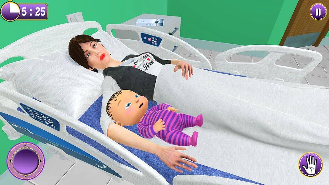 Скачать взломанную Pregnant Mother Game Simulator [Мод меню] MOD apk на Андроид