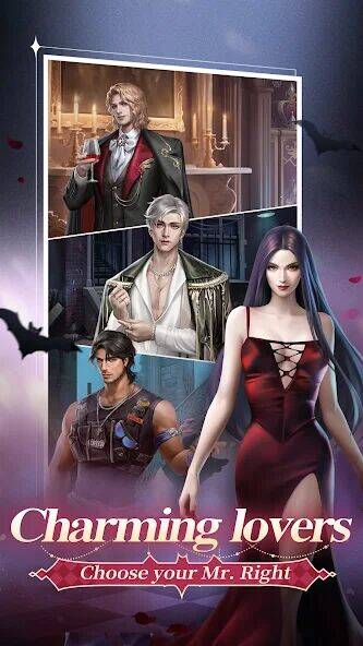 Скачать взломанную Vampire Hunter-Love Choices [Мод меню] MOD apk на Андроид