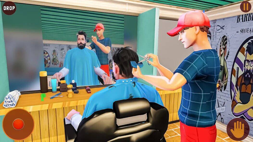 Скачать взломанную Barber Shop 3D: Fade Master [Бесплатные покупки] MOD apk на Андроид