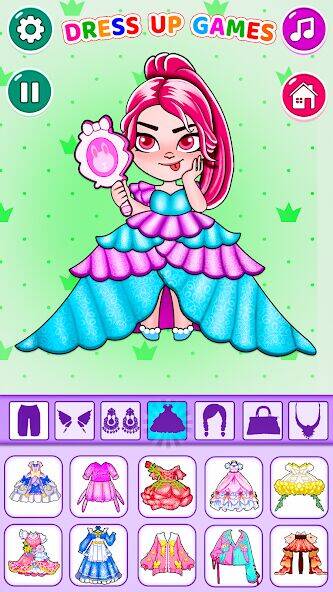 Скачать взломанную Diy Paper Princess Cute Dolls [Мод меню] MOD apk на Андроид