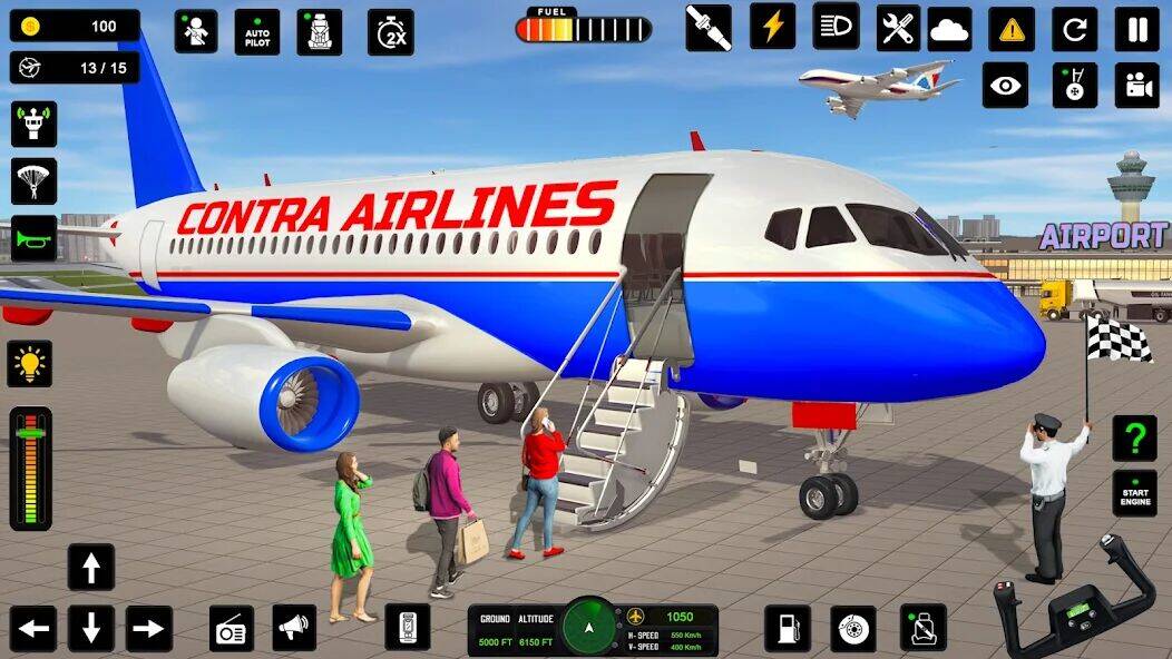 Скачать взломанную City Pilot Cargo Plane Games [Много монет] MOD apk на Андроид